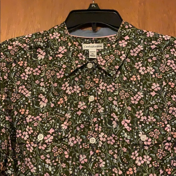 Brown with pink flowers. No tags. Never worn. - Picture 2 of 2